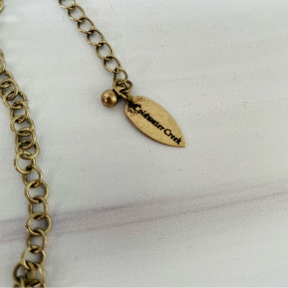 Coldwater Creek Lush Drops Necklace- Gold, Purple, Pink- Statement Necklace-NWOT - Picture 5 of 6